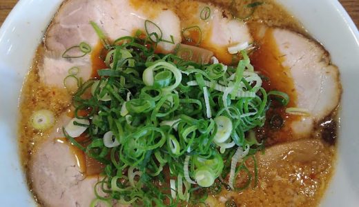 錦糸町で食べられる、背脂たっぷり京都系醬油ラーメン『らーめん一途』